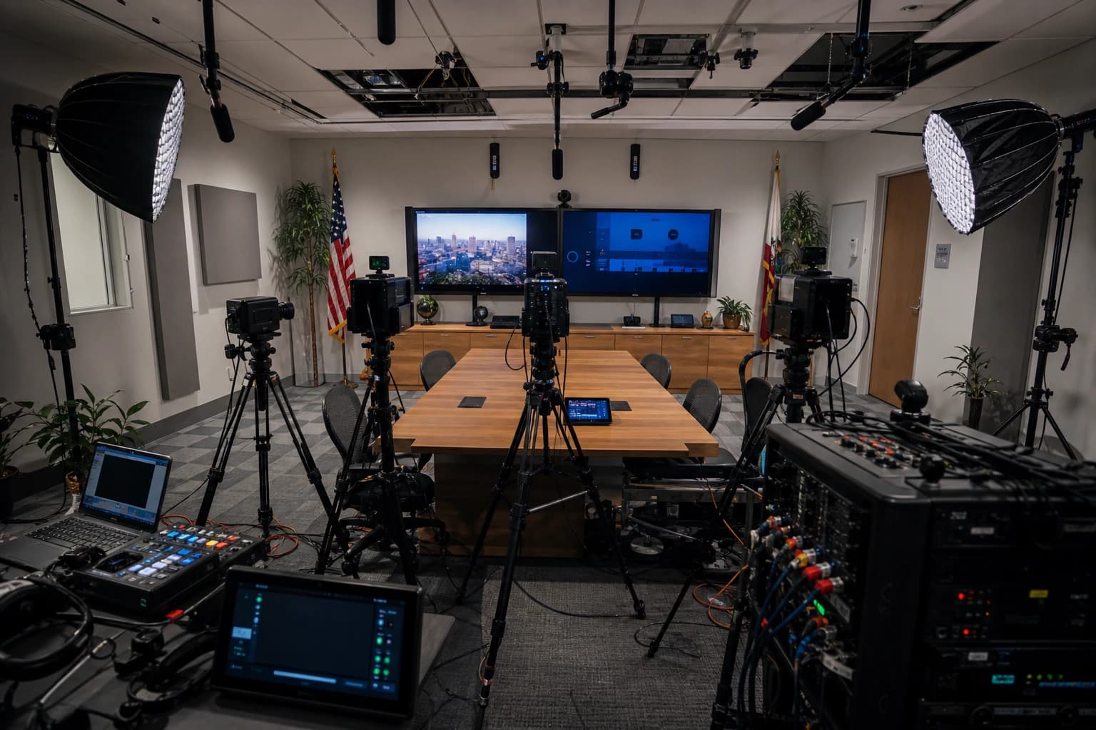 Professional AV Systems environment for Long Beach