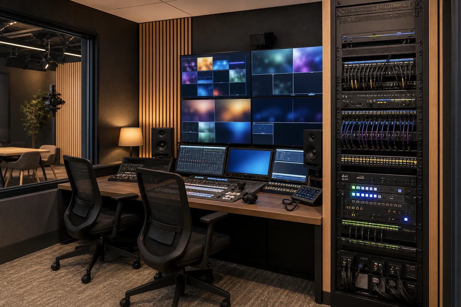 Broadcast Studio Design environment for San Francisco