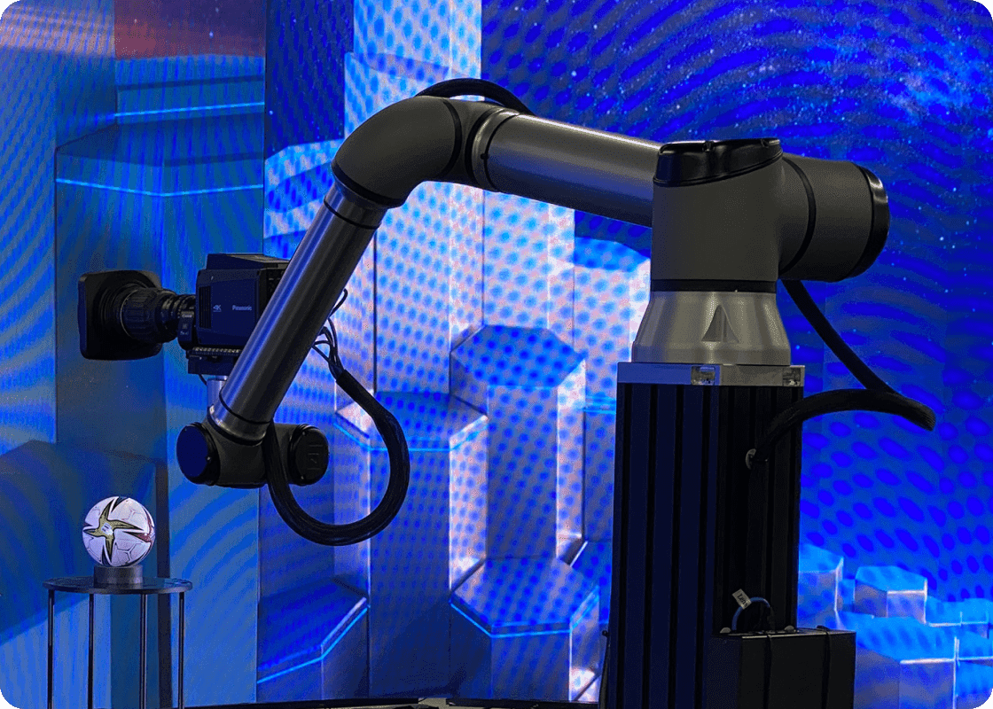 Professional camera equipment selected and deployed by JAZ